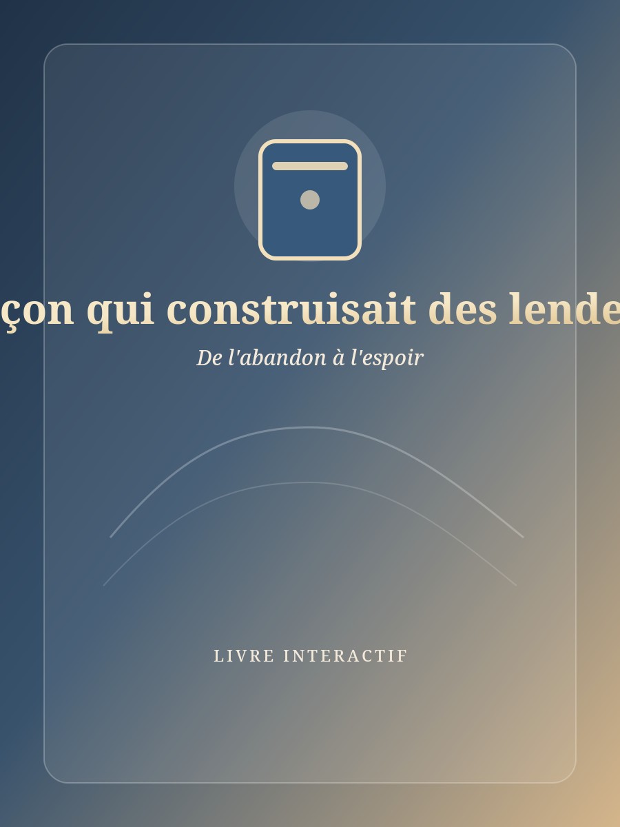 Couverture de Le garçon qui construisait des lendemains