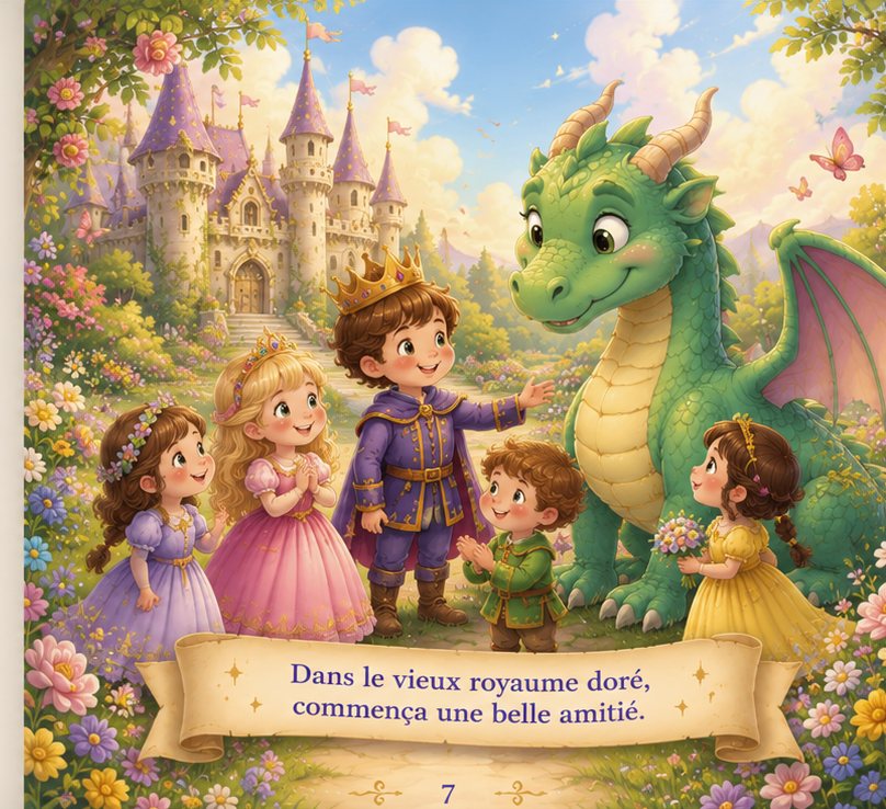 Le Prince, la Princesse et le Dragon Émeraude